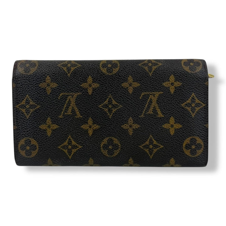 Louis Vuitton Brown Monogram Sarah Femme Wallet - Lux Central
