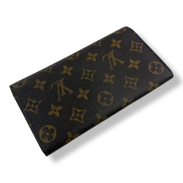 Louis Vuitton Brown Monogram Sarah Femme Wallet - Lux Central