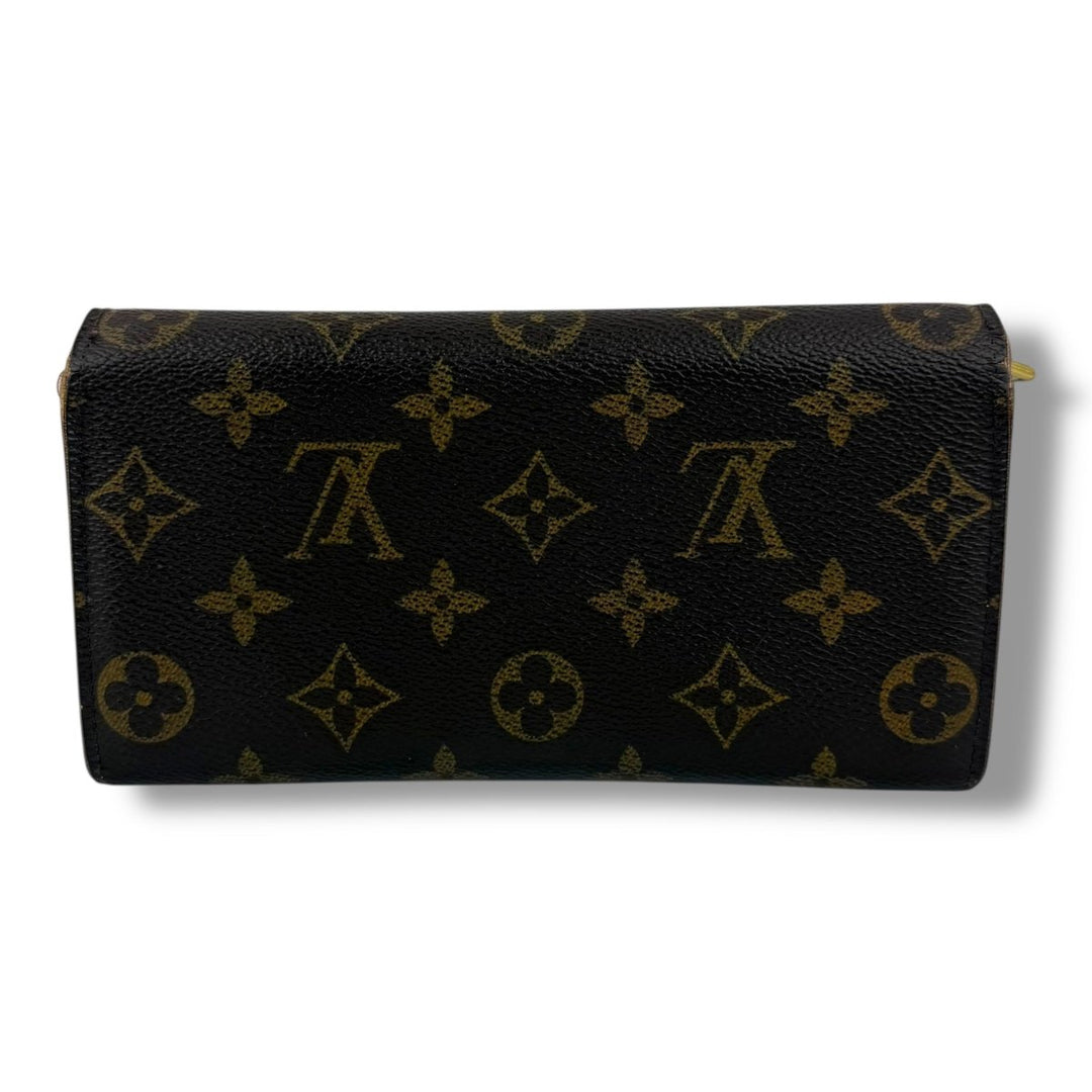 Louis Vuitton Brown Monogram Sarah Femme Wallet - Lux Central