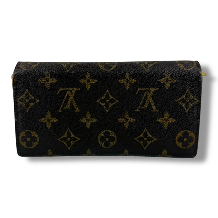 Louis Vuitton Brown Monogram Sarah Femme Wallet - Lux Central