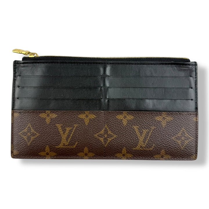 Louis Vuitton Brown Monogram Slim Purse - Lux Central