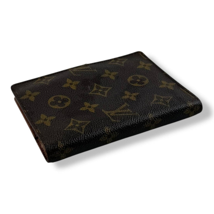 Louis Vuitton Brown Monogram Small Ring Agenda Wallet - Lux Central