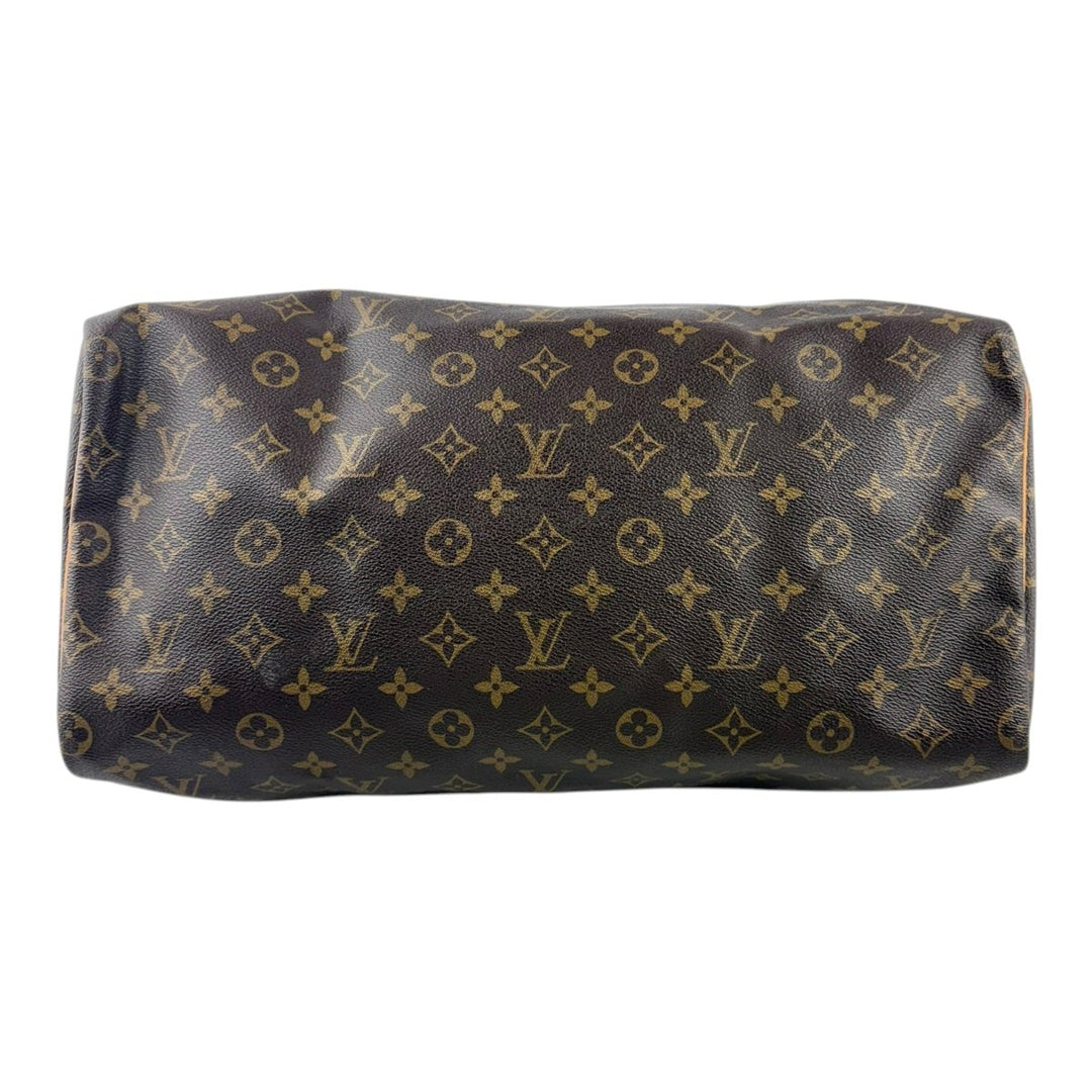 Louis Vuitton Brown Monogram Speedy 40 Handbag - Lux Central
