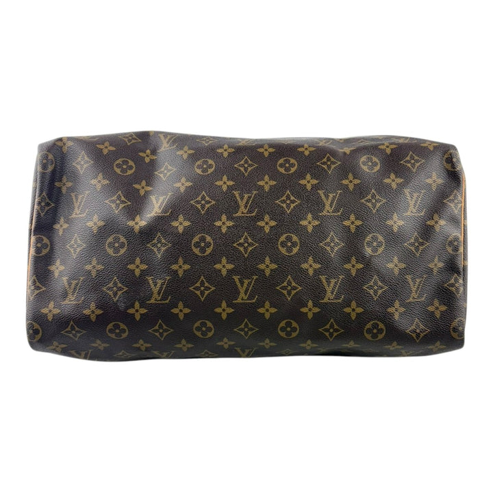 Louis Vuitton Brown Monogram Speedy 40 Handbag - Lux Central