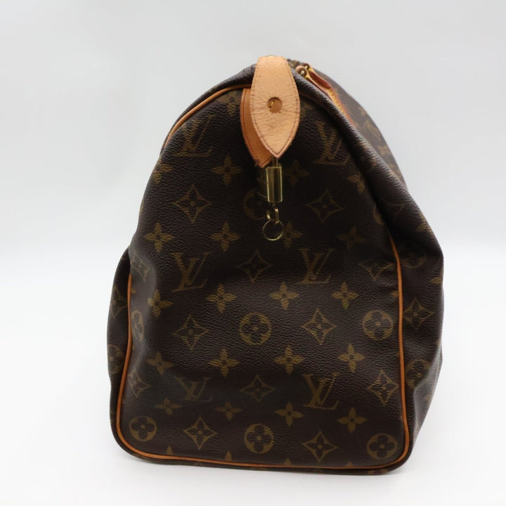 Louis Vuitton Brown Monogram Speedy 40 Handbag - Lux Central