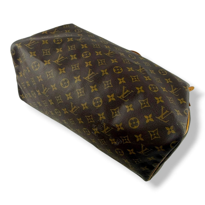 Louis Vuitton Brown Monogram Speedy 40 Handbag - Lux Central