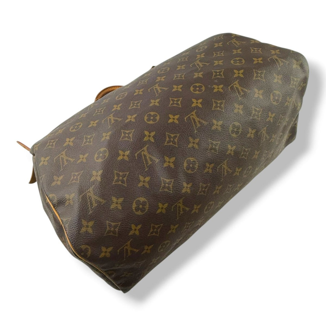 Louis Vuitton Brown Monogram Speedy 40 Handbag - Lux Central