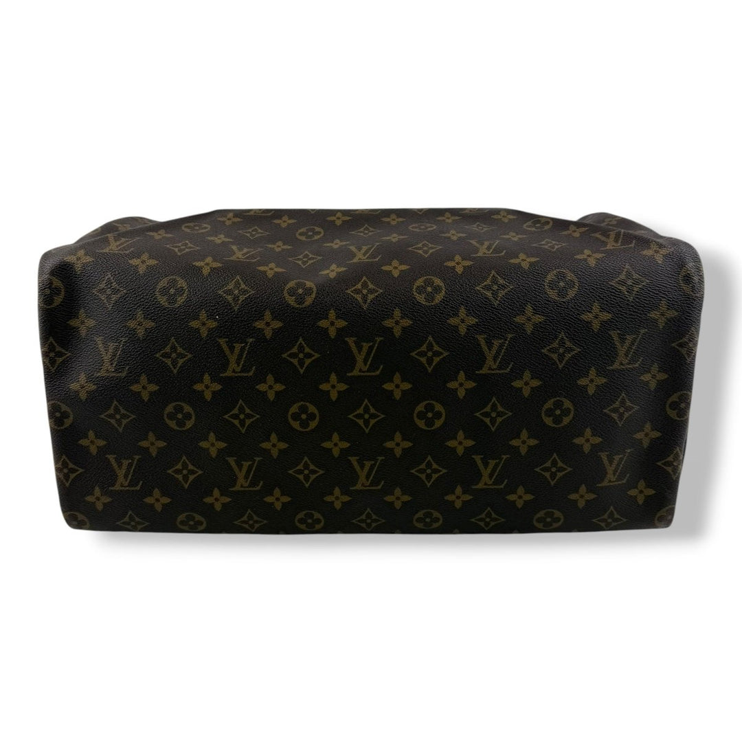 Louis Vuitton Brown Monogram Speedy 40 Handbag - Lux Central