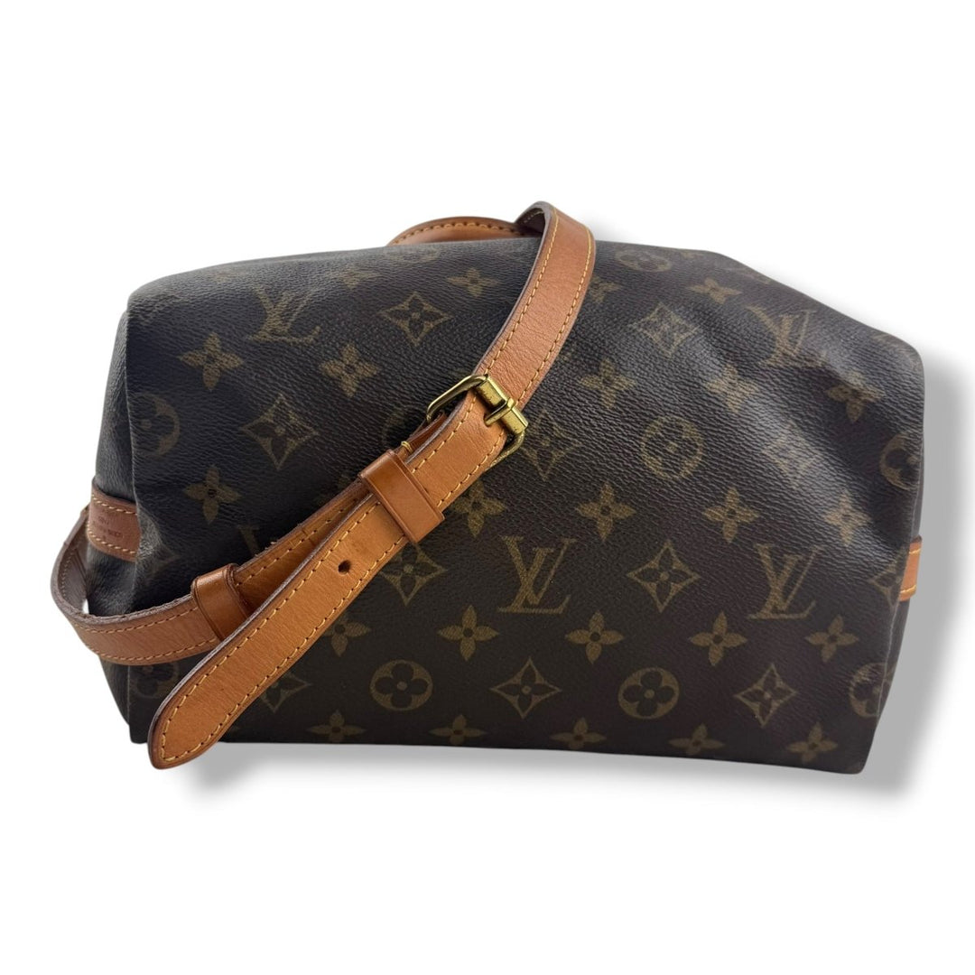Louis Vuitton Brown Monogram Speedy Bandouliere 25 Handbag - Lux Central
