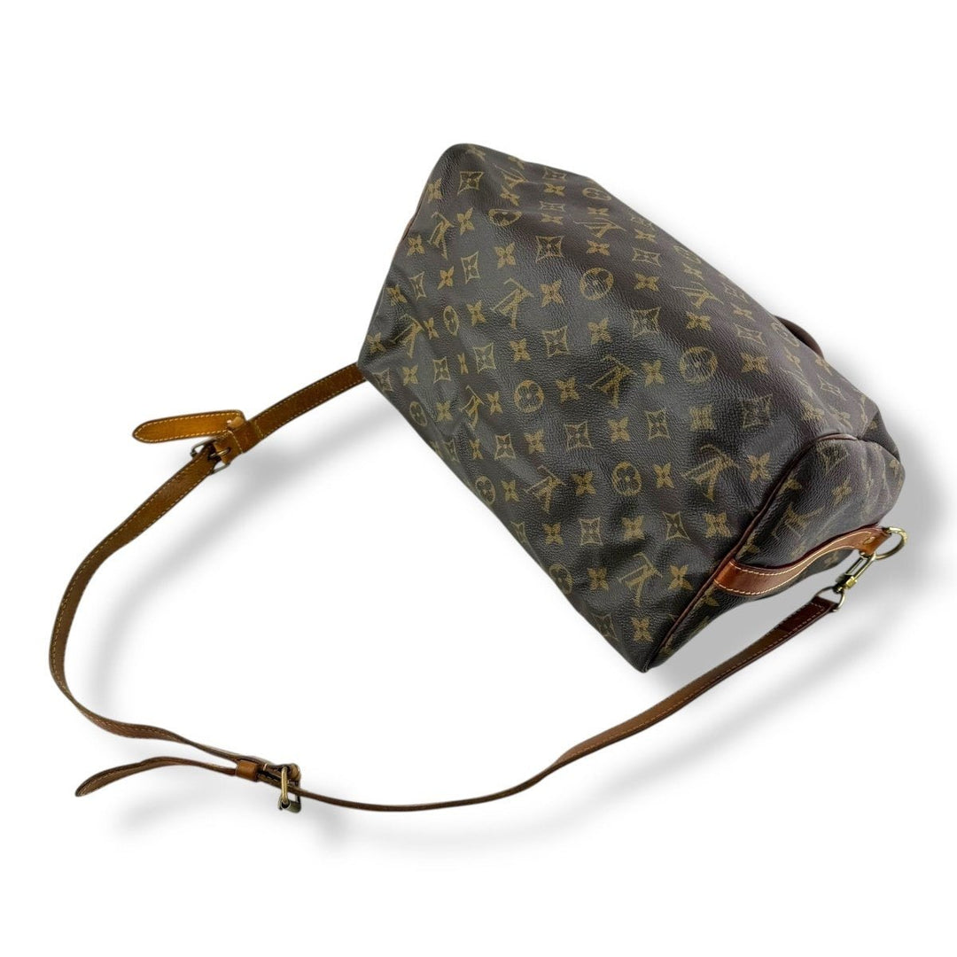 Louis Vuitton Brown Monogram Speedy Bandouliere 30 Handbag - Lux Central