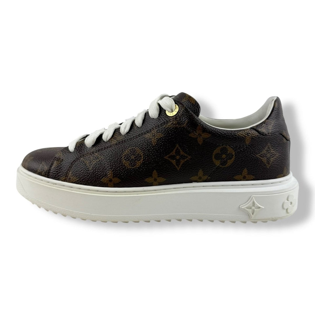 Louis Vuitton Brown Monogram Time Out LV UK 6.5 / EU 39.5 - Lux Central
