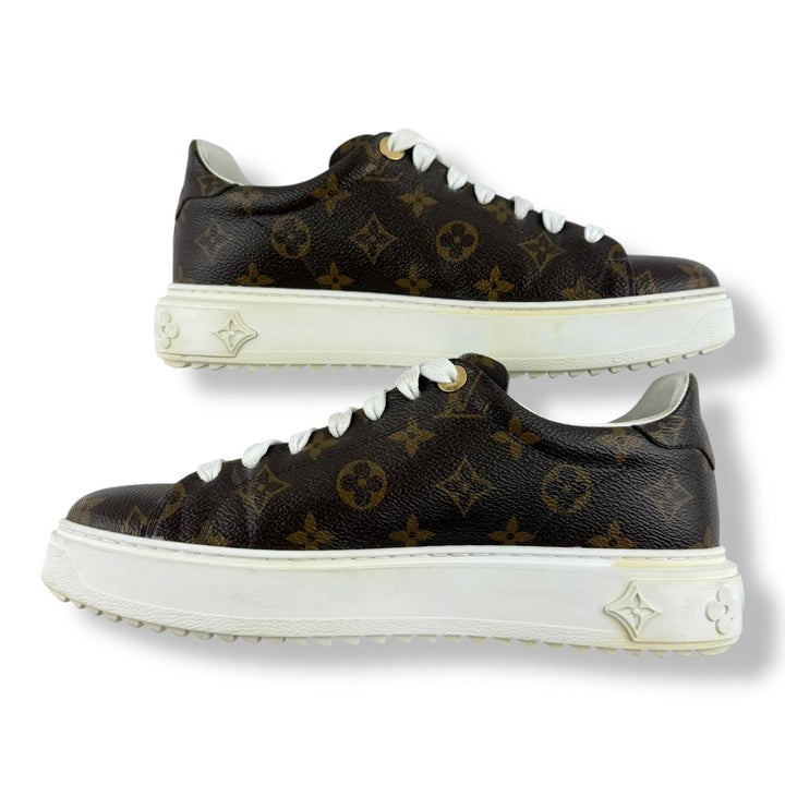 Louis Vuitton Brown Monogram Time Out LV UK 6.5 / EU 39.5 - Lux Central