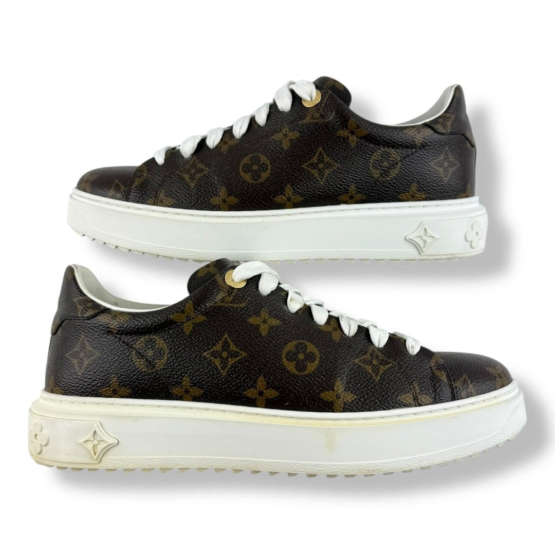 Louis Vuitton Brown Monogram Time Out LV UK 6.5 / EU 39.5 - Lux Central