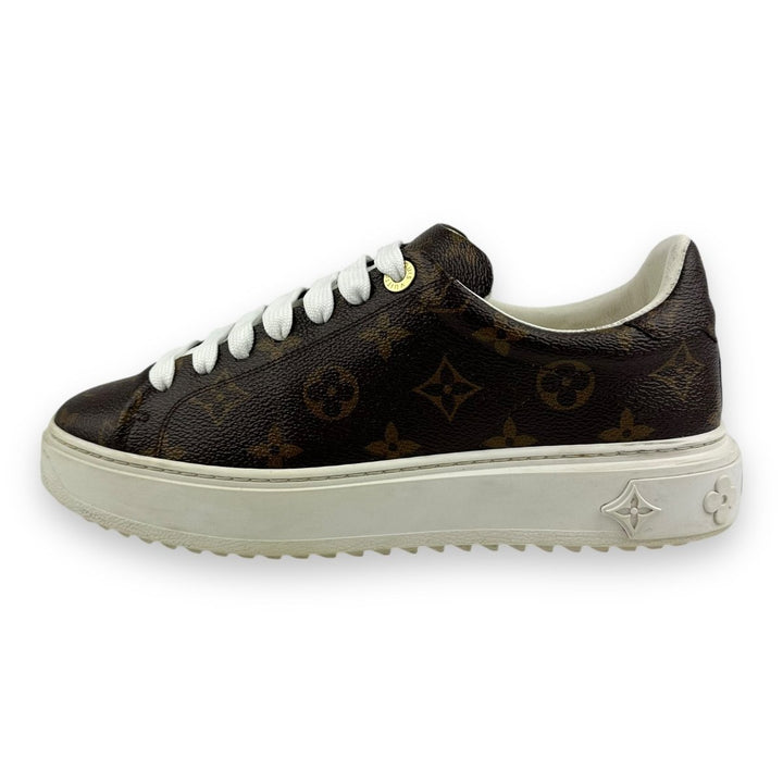 Louis Vuitton Brown Monogram Time Out UK 4.5 / EU 37.5 - Lux Central