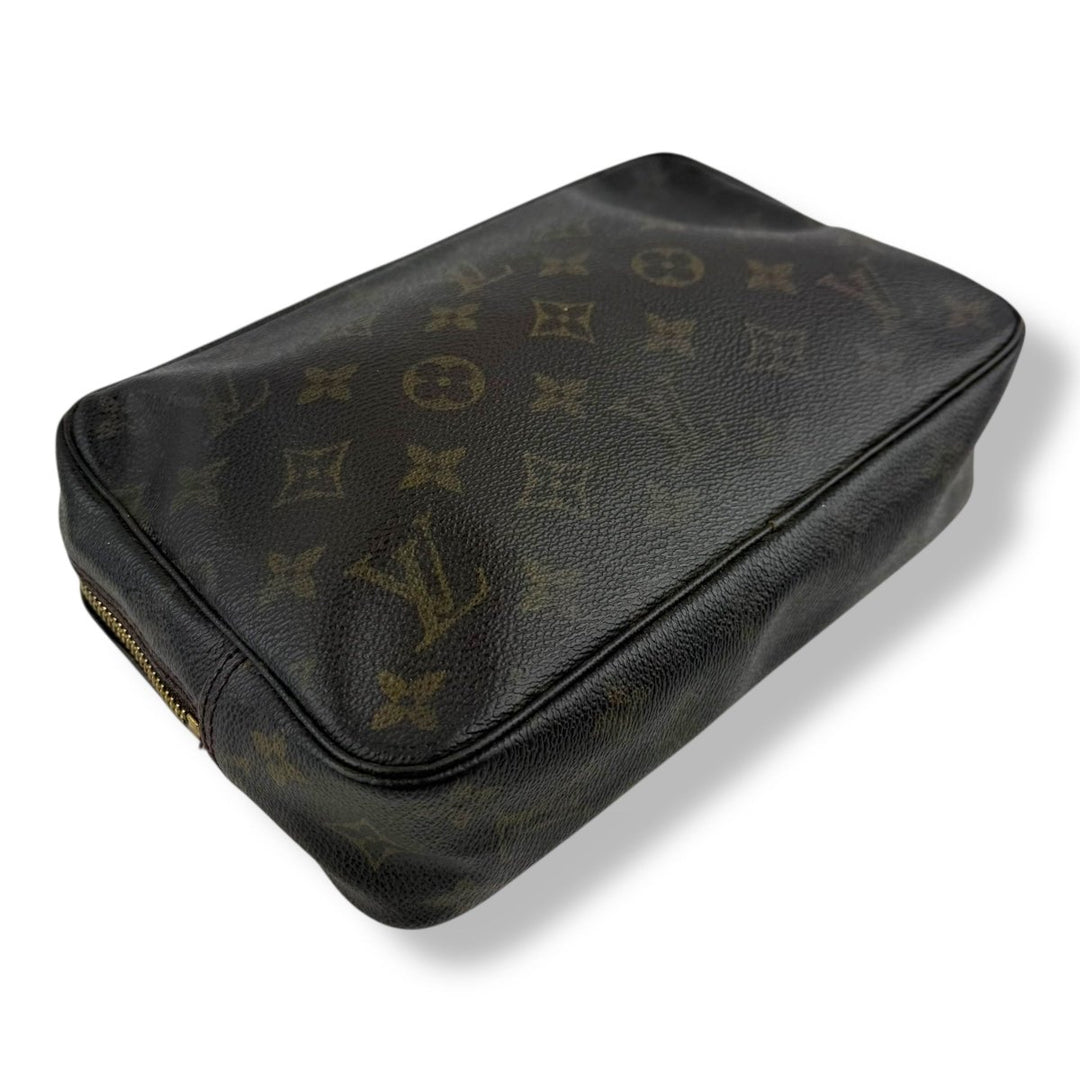 Louis Vuitton Brown Monogram Toiletry Bag - Lux Central