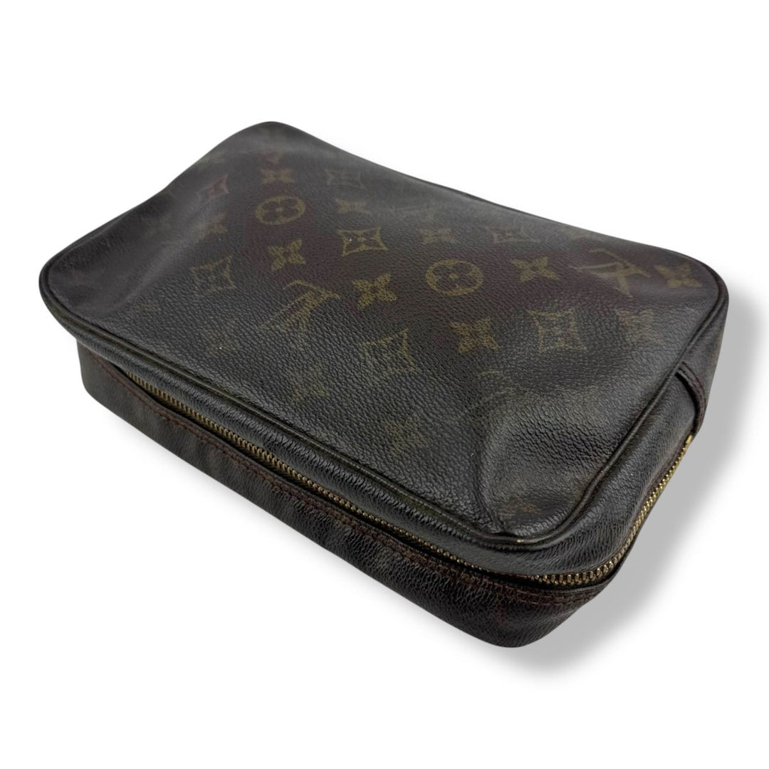 Louis Vuitton Brown Monogram Toiletry Bag - Lux Central