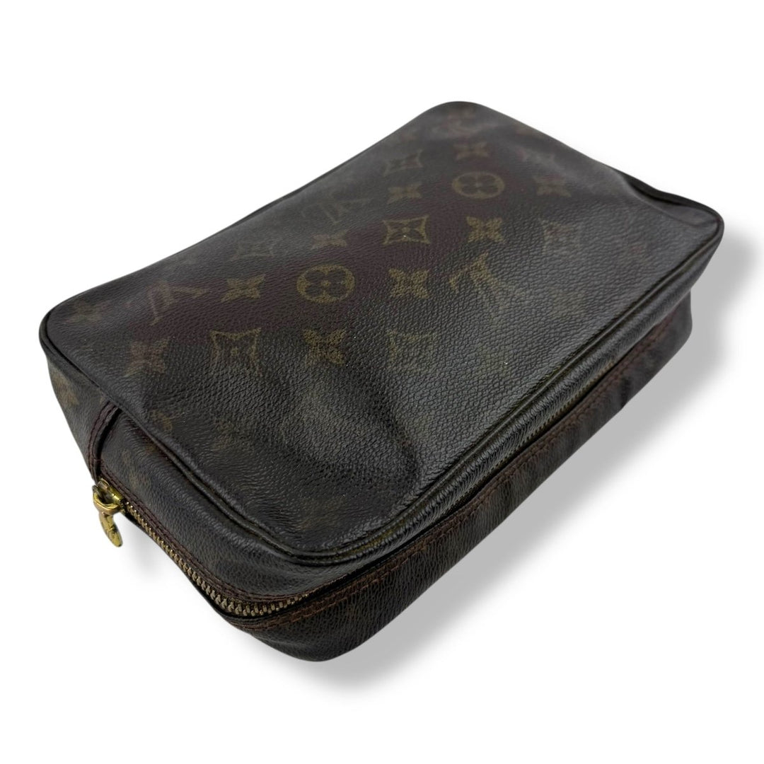 Louis Vuitton Brown Monogram Toiletry Bag - Lux Central