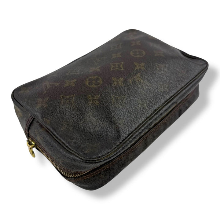 Louis Vuitton Brown Monogram Toiletry Bag - Lux Central