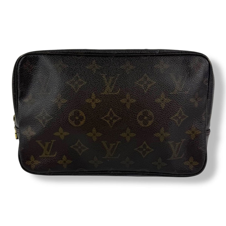 Louis Vuitton Brown Monogram Toiletry Bag - Lux Central