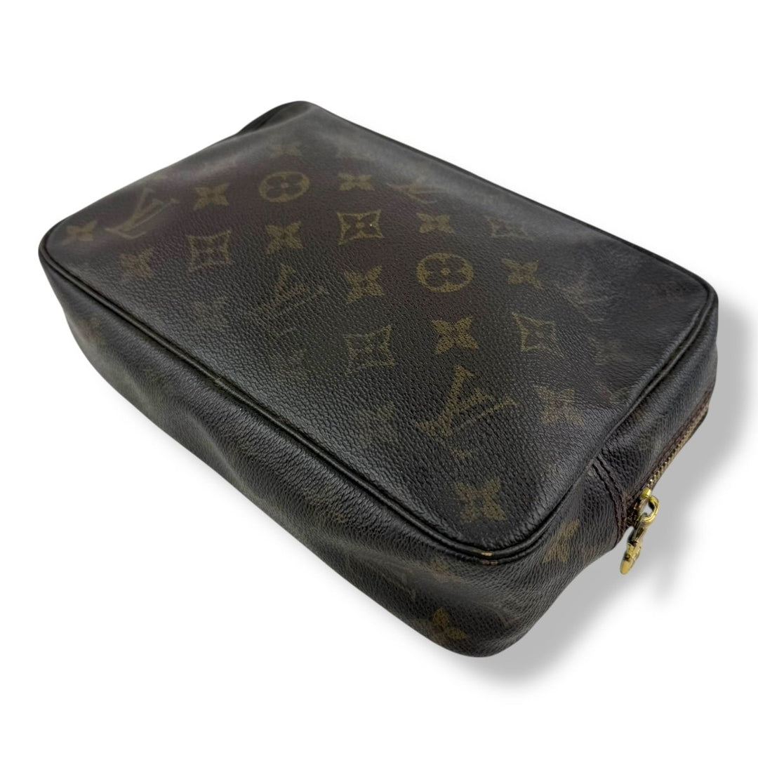 Louis Vuitton Brown Monogram Toiletry Bag - Lux Central