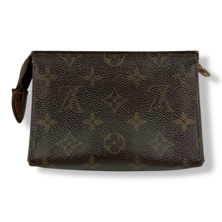 Louis Vuitton Brown Monogram Toiletry Pouch 15 Bag - Lux Central