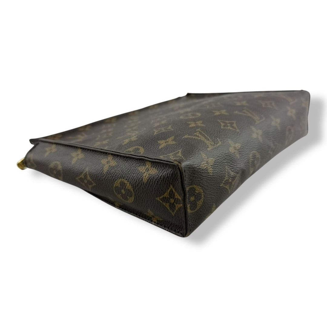 Louis Vuitton Brown Monogram Toiletry Pouch 26 Bag - Lux Central