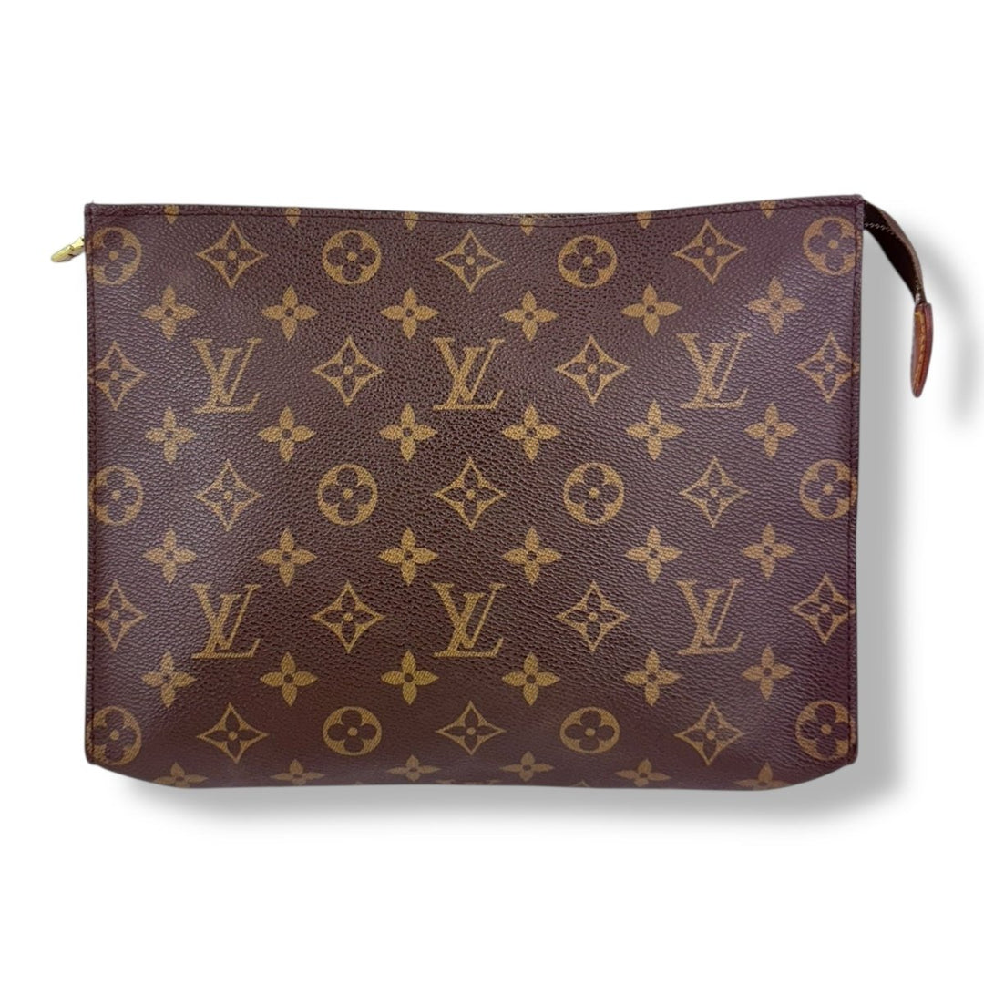 Louis Vuitton Brown Monogram Toiletry Pouch 26 Bag - Lux Central