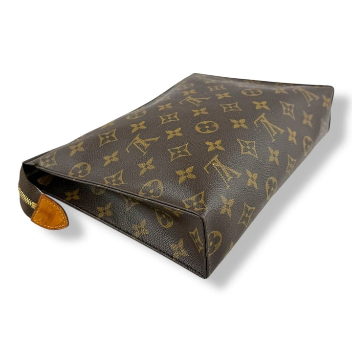 Louis Vuitton Brown Monogram Toiletry Pouch 26 Bag - Lux Central
