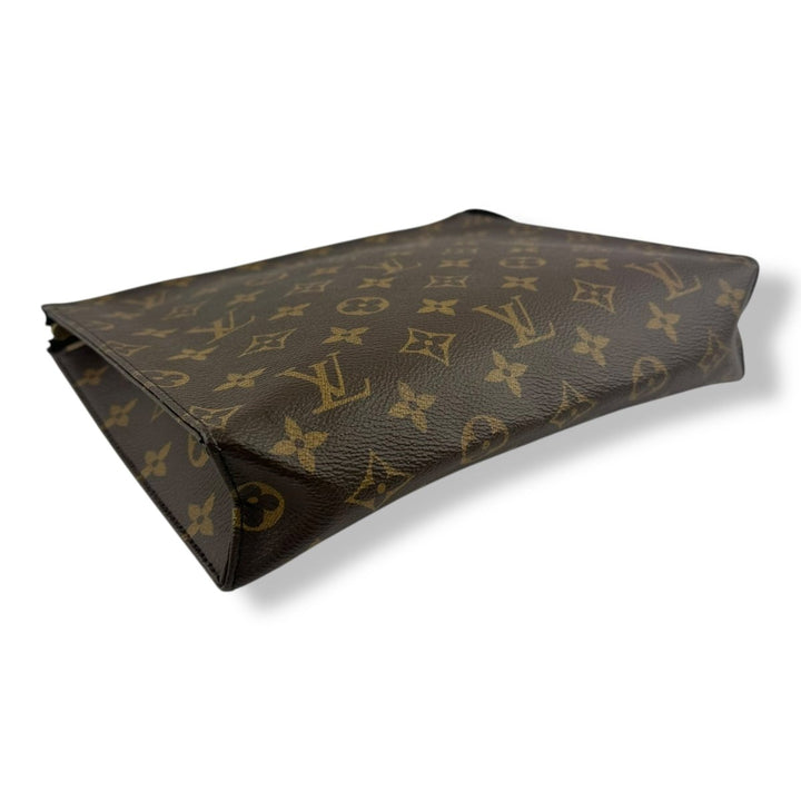 Louis Vuitton Brown Monogram Toiletry Pouch 26 Bag - Lux Central