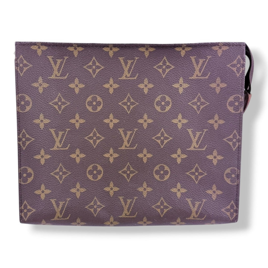 Louis Vuitton Brown Monogram Toiletry Pouch 26 Bag - Lux Central