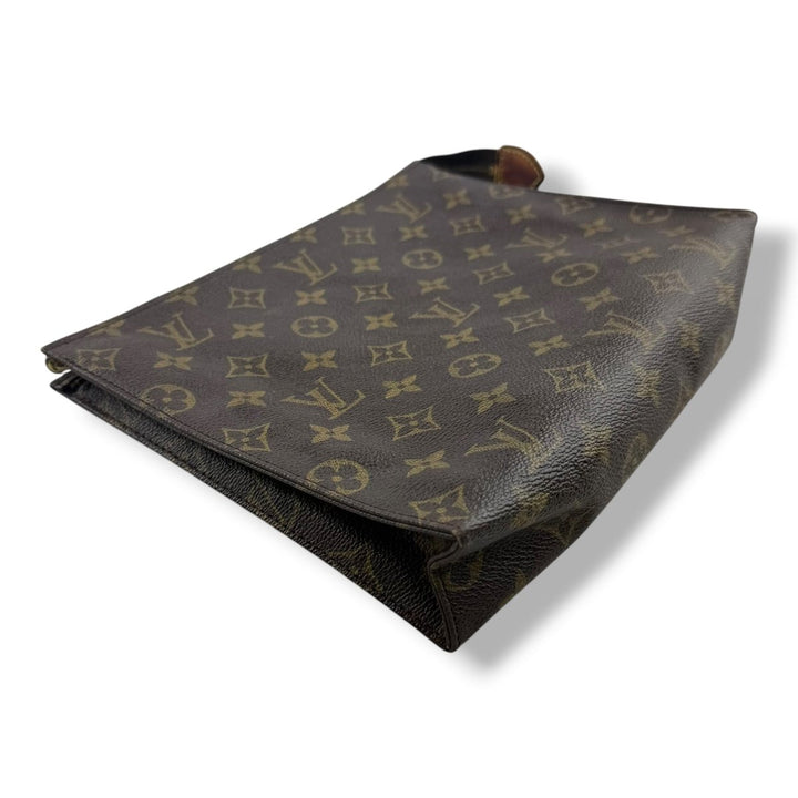 Louis Vuitton Brown Monogram Toiletry Pouch 26 Bag - Lux Central
