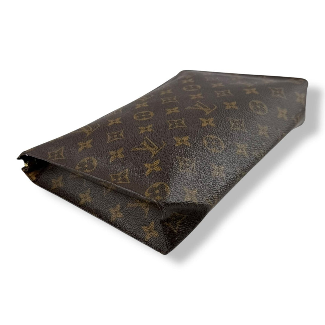Louis Vuitton Brown Monogram Toiletry Pouch 26 Bag - Lux Central