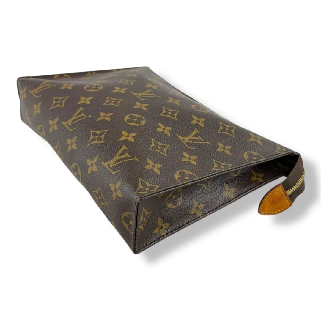 Louis Vuitton Brown Monogram Toiletry Pouch 26 Bag - Lux Central