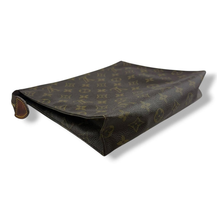 Louis Vuitton Brown Monogram Toiletry Pouch 26 Bag - Lux Central