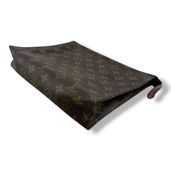 Louis Vuitton Brown Monogram Toiletry Pouch 26 Bag - Lux Central