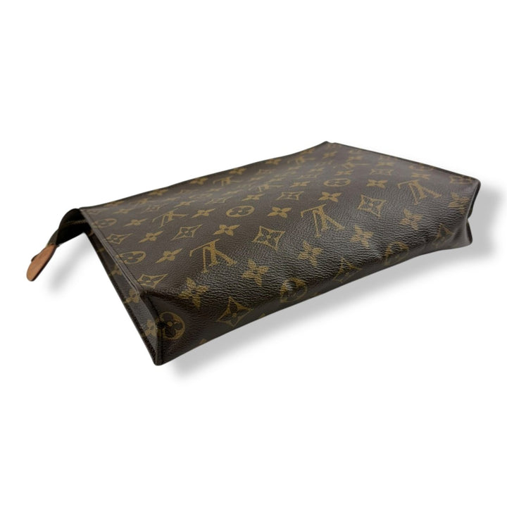 Louis Vuitton Brown Monogram Toiletry Pouch 26 Bag - Lux Central