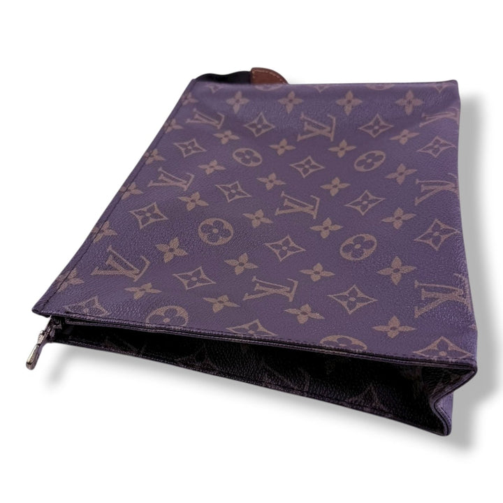 Louis Vuitton Brown Monogram Toiletry Pouch 26 Bag - Lux Central