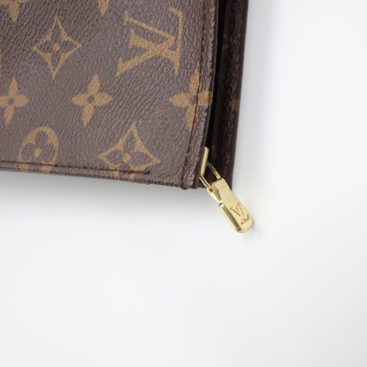 Louis Vuitton Brown Monogram Toiletry Pouch 26 Bag - Lux Central