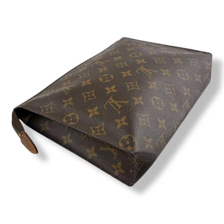 Louis Vuitton Brown Monogram Toiletry Pouch 26 Bag - Lux Central