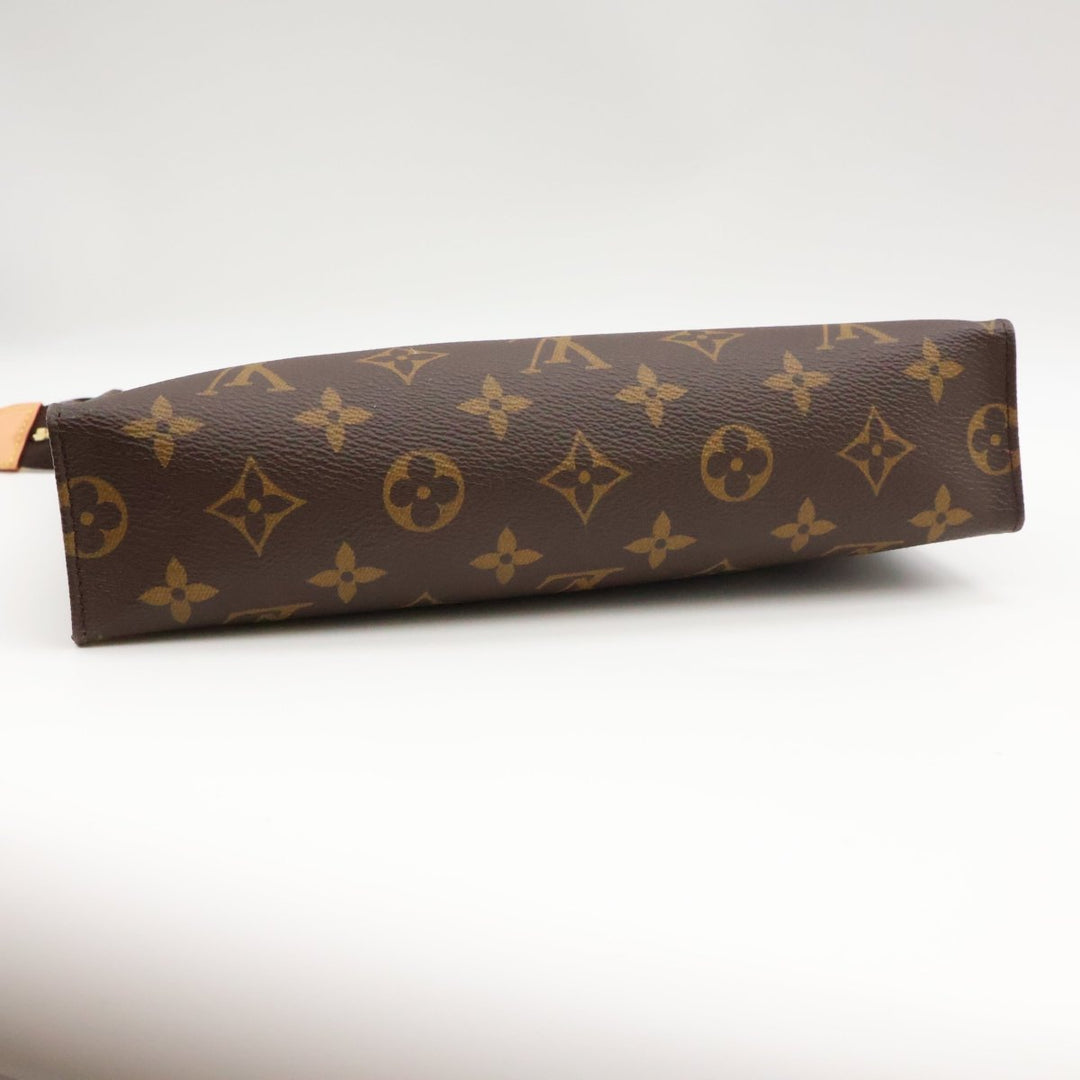 Louis Vuitton Brown Monogram Toiletry Pouch 26 Bag - Lux Central