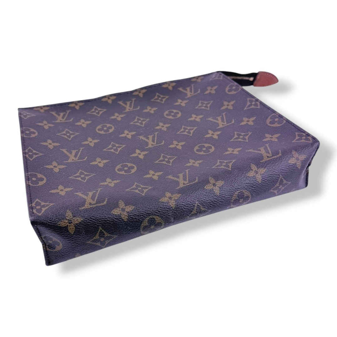 Louis Vuitton Brown Monogram Toiletry Pouch 26 Bag - Lux Central