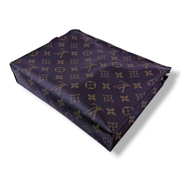 Louis Vuitton Brown Monogram Toiletry Pouch 26 Bag - Lux Central