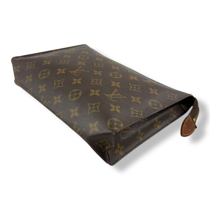 Louis Vuitton Brown Monogram Toiletry Pouch 26 Bag - Lux Central