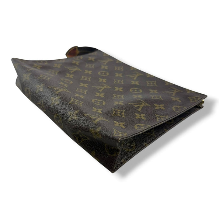 Louis Vuitton Brown Monogram Toiletry Pouch 26 Bag - Lux Central