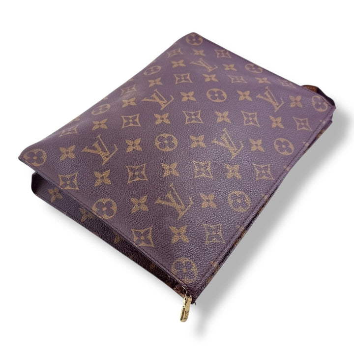 Louis Vuitton Brown Monogram Toiletry Pouch 26 Bag - Lux Central