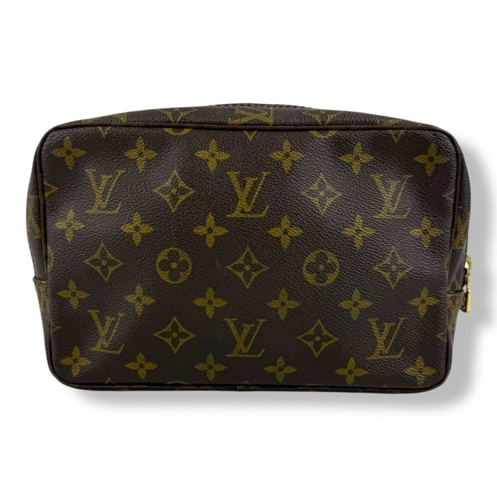 Louis Vuitton Brown Monogram Toiletry Wash Bag - Lux Central