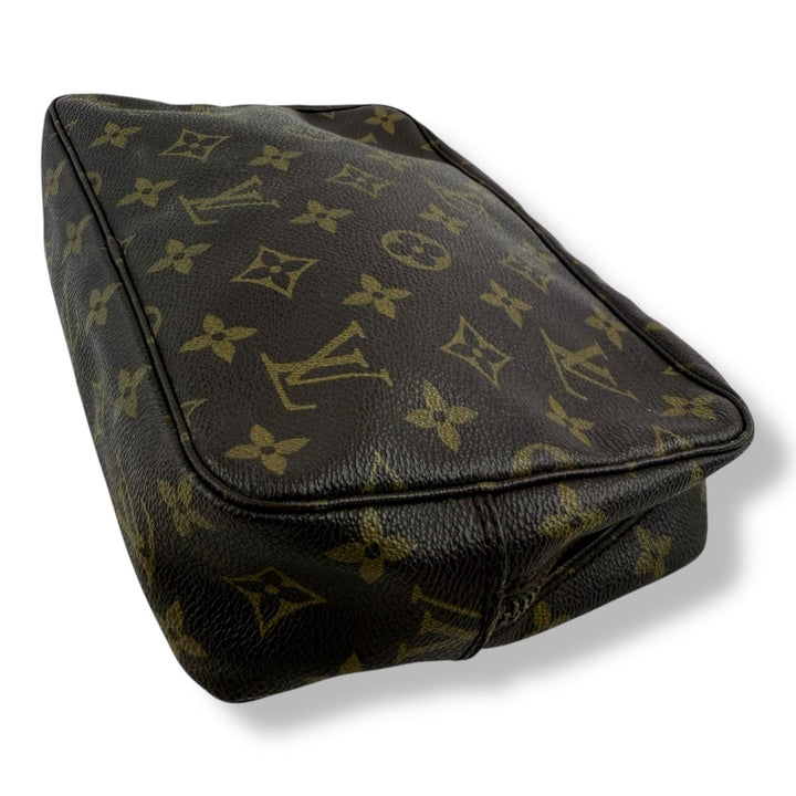 Louis Vuitton Brown Monogram Toiletry Wash Bag - Lux Central