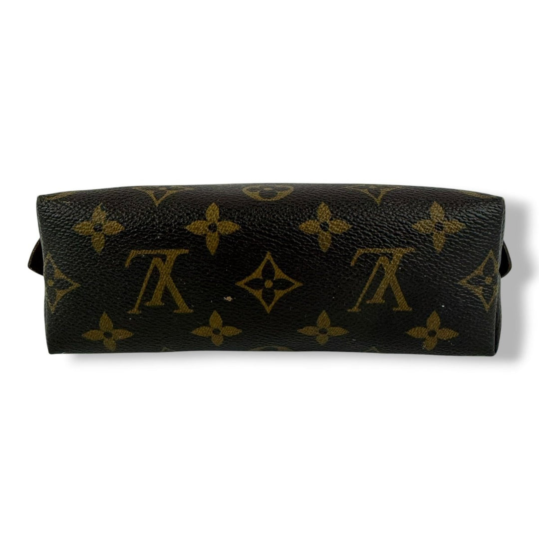 Louis Vuitton Brown Monogram Travel Cosmetic PM Pouch - Lux Central