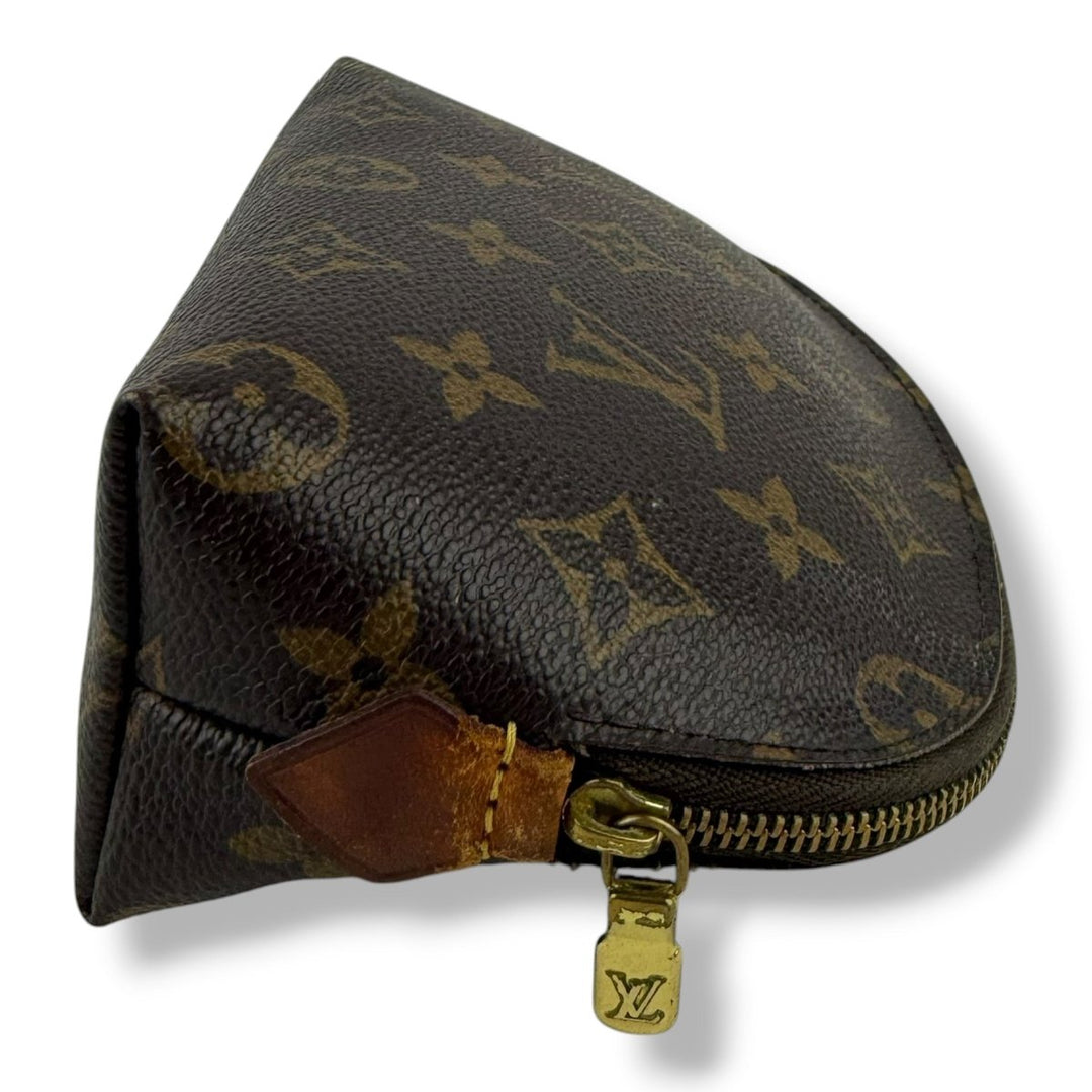 Louis Vuitton Brown Monogram Travel Cosmetic PM Pouch - Lux Central