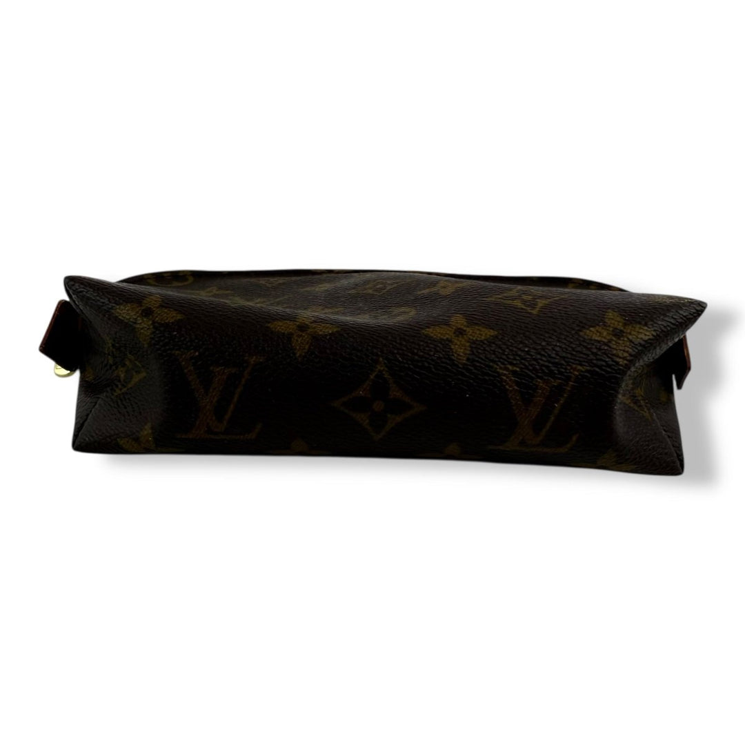 Louis Vuitton Brown Monogram Travel Cosmetic Pouch - Lux Central